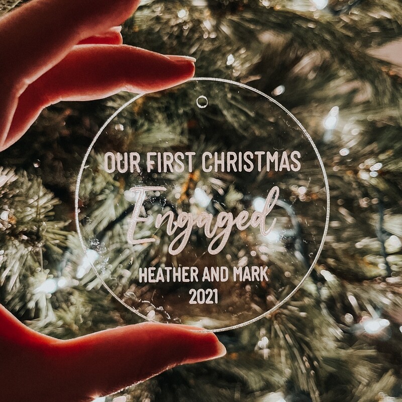 Couple's First Christmas Ornament