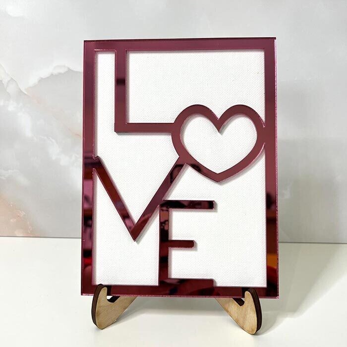 Acrylic Love Sign