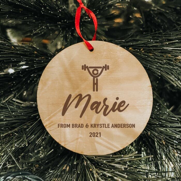 Custom Icon Christmas Ornament