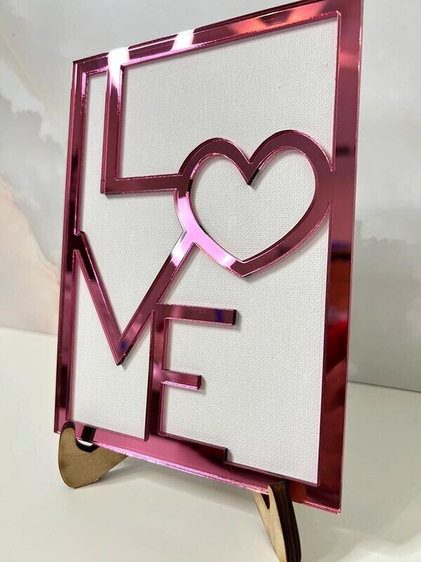 Acrylic Love Sign