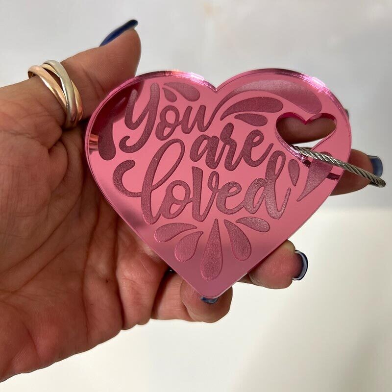 You are Loved Keychain