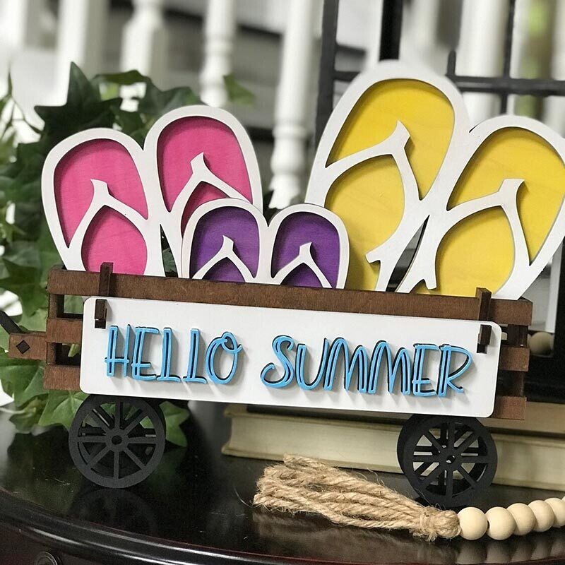 Hello Summer interchangeable Add-on's for Wagon Shelf Sitter