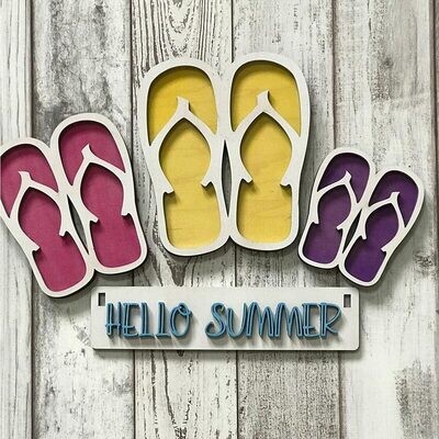 Hello Summer interchangeable Add-on's for Wagon Shelf Sitter