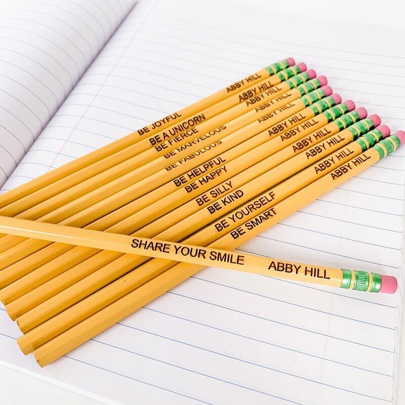 Engraved Pencils