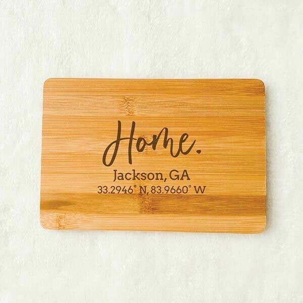 Home Coordinates Mini Cutting Board 8.5''x6''