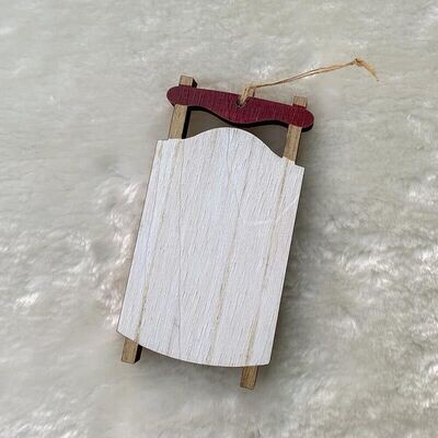Sled Ornament