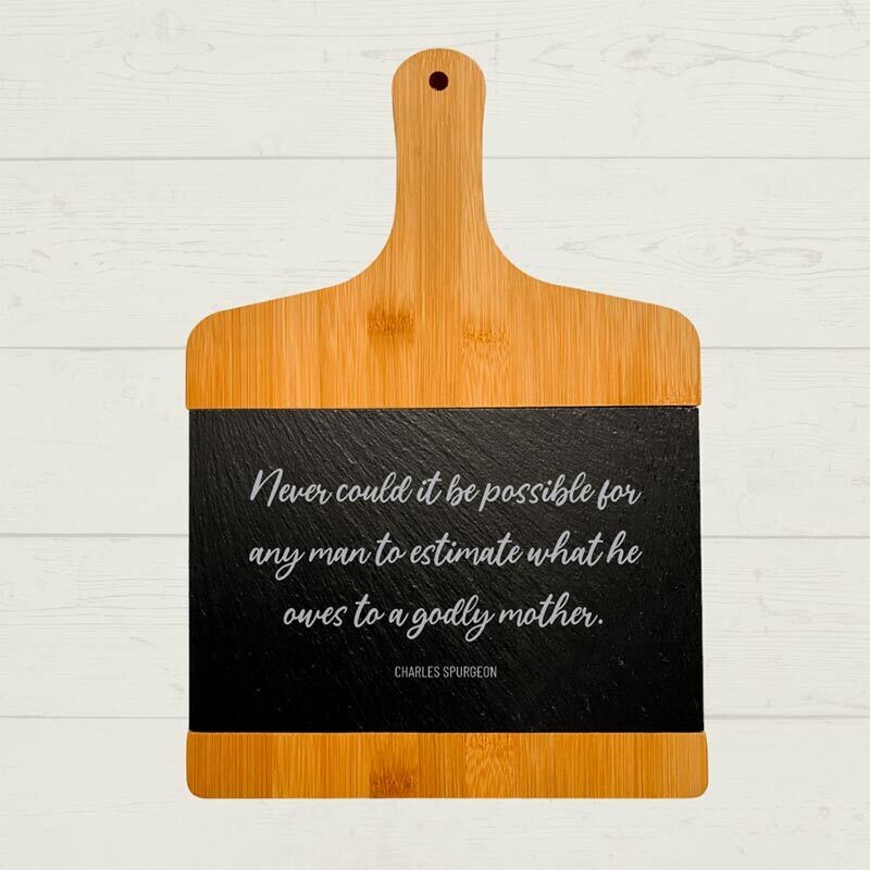 Spurgeon Quote Slate Board 9.5" X 13.8"