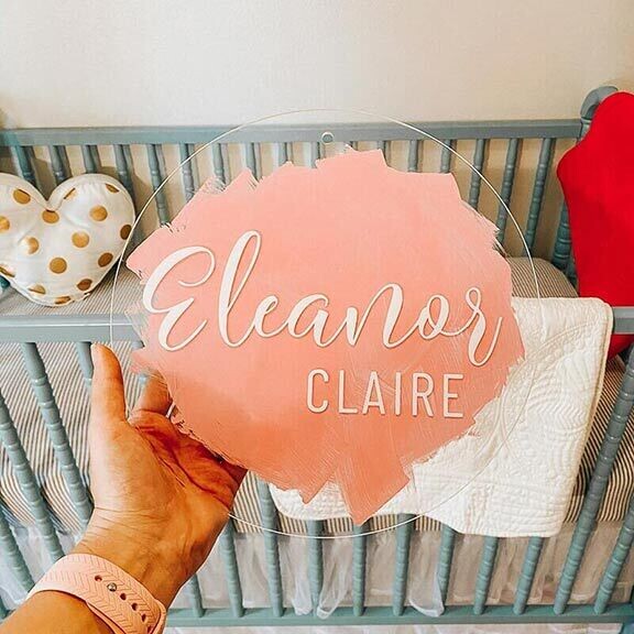 Acrylic Name Sign