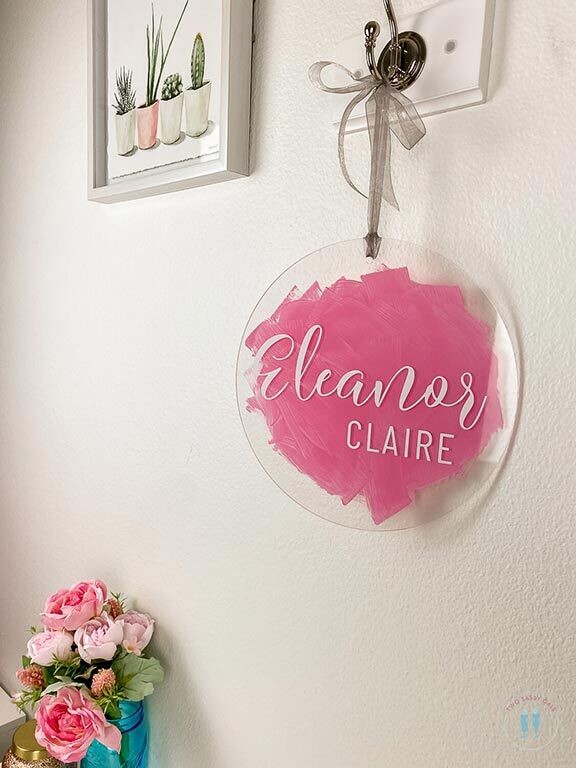 Acrylic Name Sign