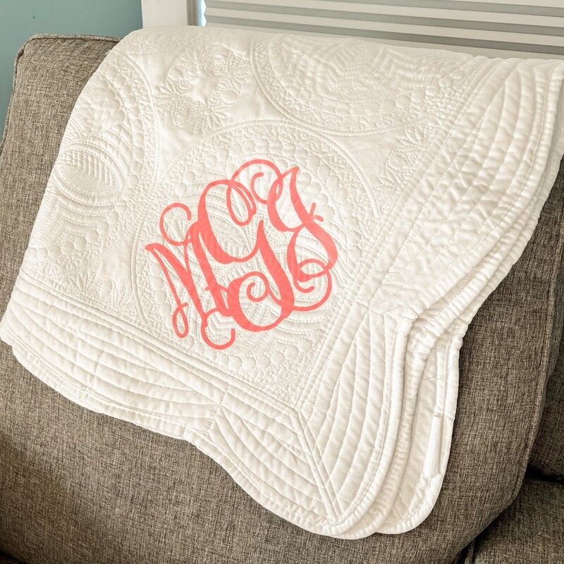 Custom Quilted Baby Blanket