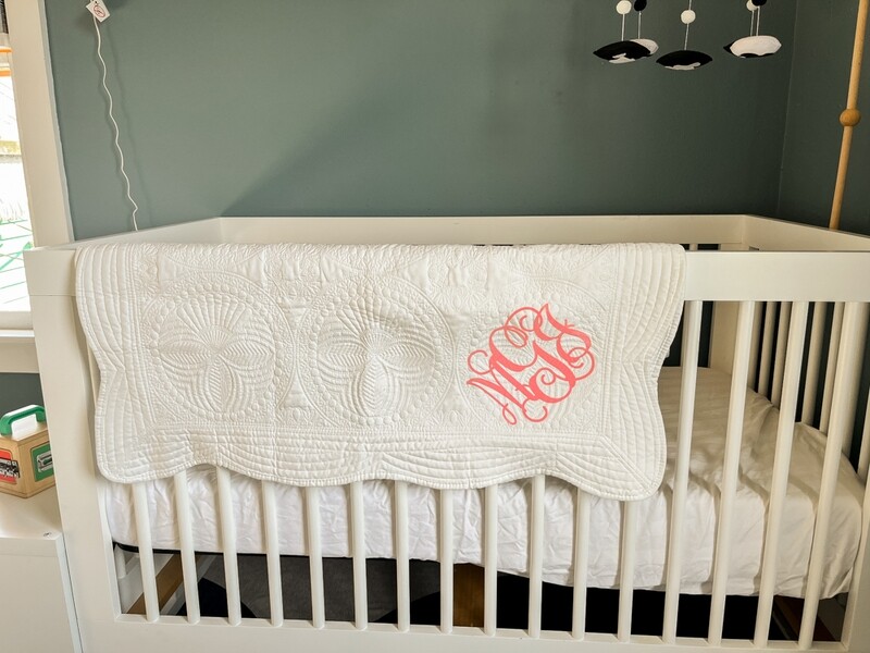 Custom Quilted Baby Blanket