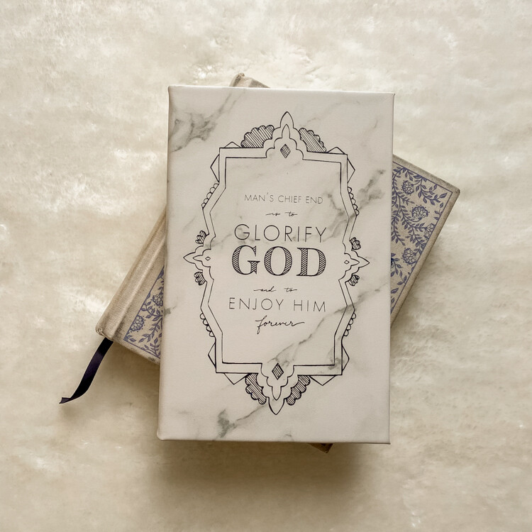 Westminster Confession of Faith Marble Notebook
