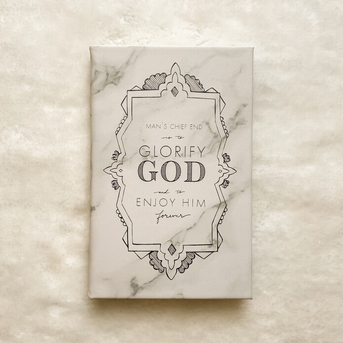 Westminster Confession of Faith Marble Notebook