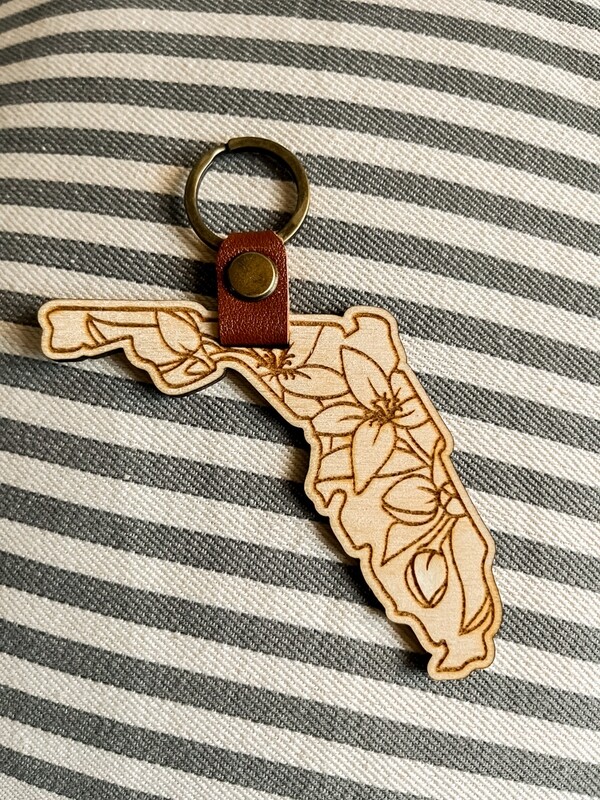 Home Florida Keychain