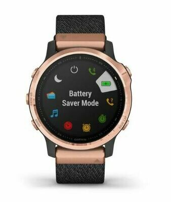 Garmin Fenix 6S Pro Sapphire Rose Gold Black Garmin Fenix 6S Pro Sapphire Rose Gold Black