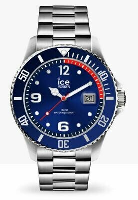 Ice Watch ICE Steel - Blue Silver Medium Ice Watch ICE Steel - Blue Silver Medium