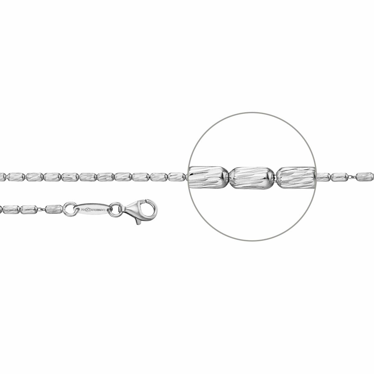 Rosario diamantiert Silber 925