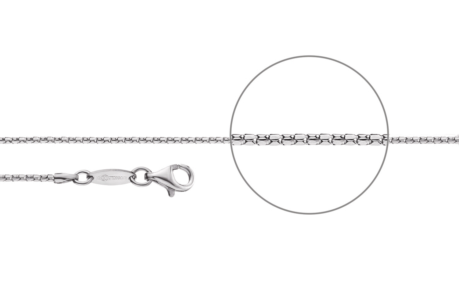 Koreanerkette Silber 925