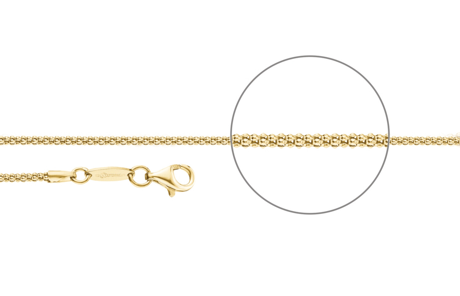 Koreanerkette vergoldet