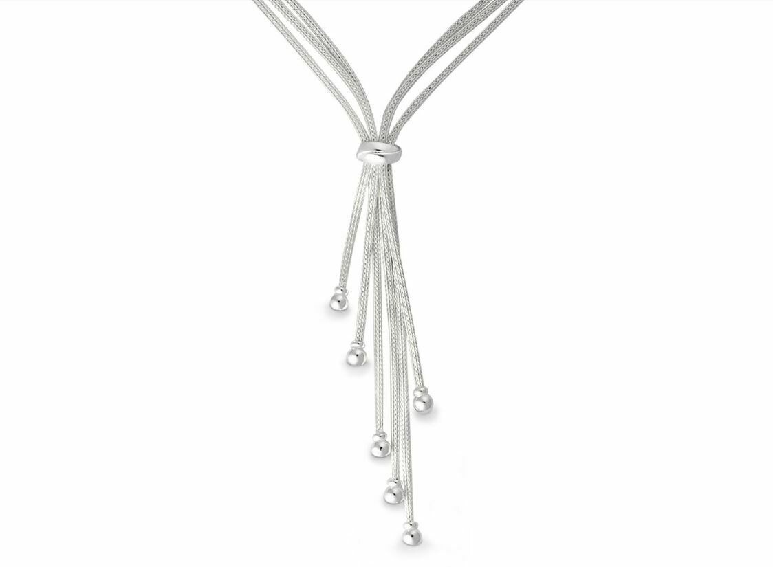 Halskette Zopf 3 - Rang Silber 925