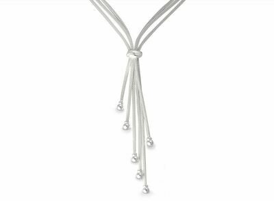 Halskette Zopf 3 - Rang Silber 925
