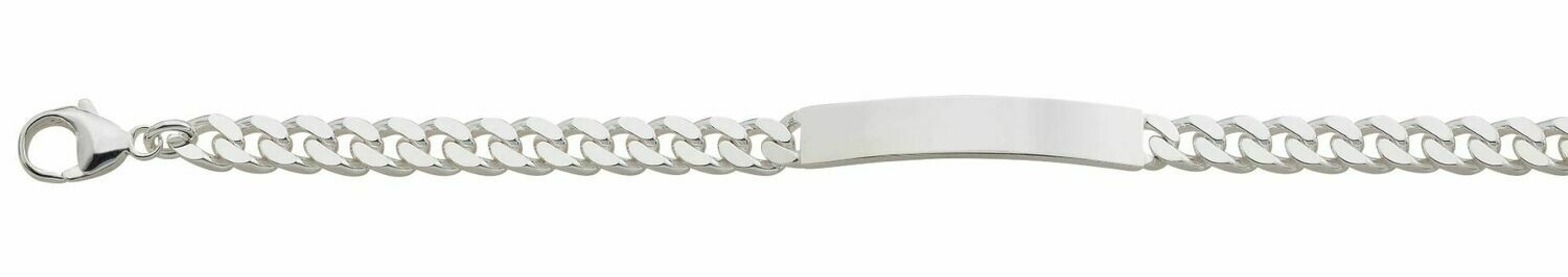 ID - Armband Panzer Silber 925