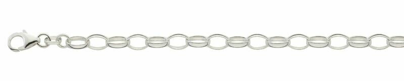 Armband Rundanker für Charmes Silber 925