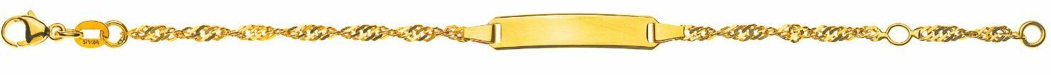 Bébé Bracelet Singapur Gelbgold 750