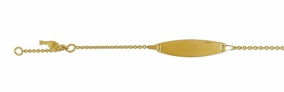 Bébé Bracelet Rundanker Gelbgold 750 Bébé Bracelet Rundanker Gelbgold 750