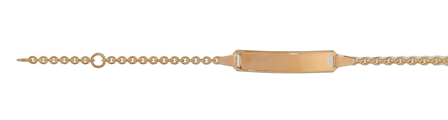 Bébé Bracelet Rundanker Rotgold 750 Bébé Bracelet Rundanker Rotgold 750