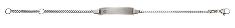 Bébé Bracelet Panzer Weissgold 750 Bébé Bracelet Panzer Weissgold 750