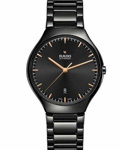 Rado True Thinline Black Automatik