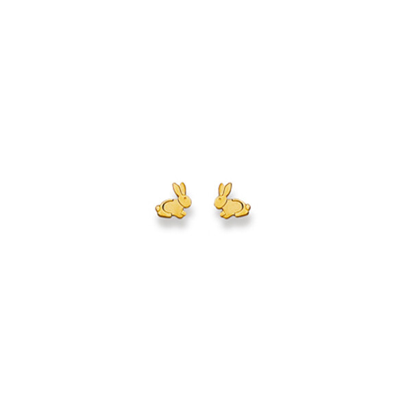 Kinder Ohrstecker HASE Gelbgold 750 Kinder Ohrstecker HASE Gelbgold 750