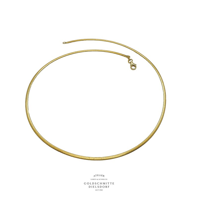 Omega Halskette Gelbgold 750