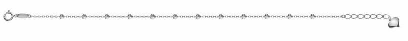 Armband Anker geschliffen Weissgold 750 Armband Anker geschliffen Weissgold 750
