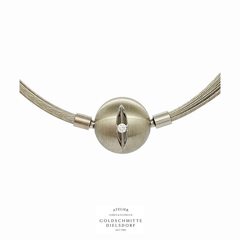 Seilcollier mit Kugelschloss