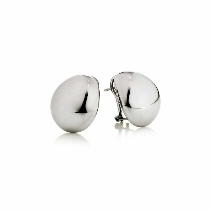 Ohrstecker Weissgold 750