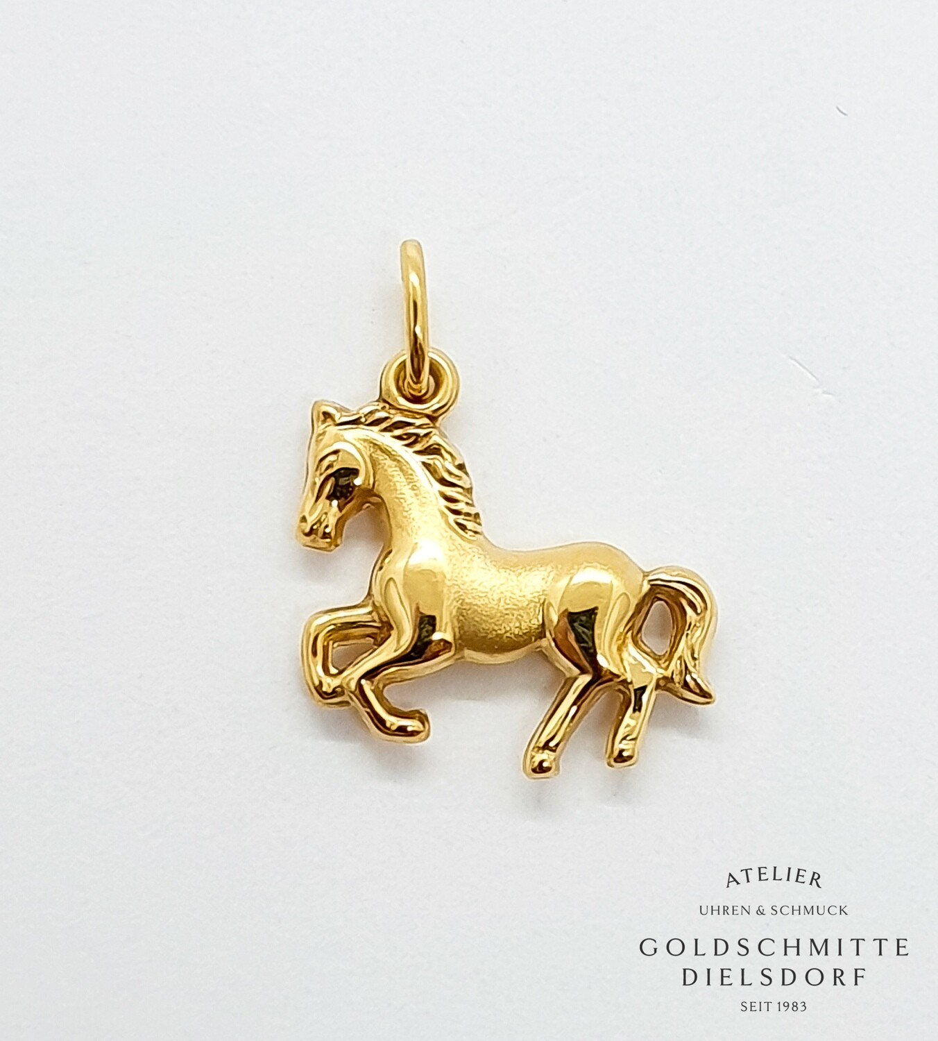 Anhänger PFERD Gelbgold 750 Anhänger PFERD Gelbgold 750