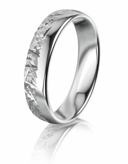Trauring MEISTER INDIVIDUALS Weissgold 750