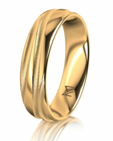Trauring MEISTER INDIVDUALS Gelbgold 750