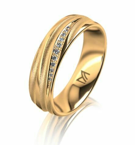 Trauring MEISTER INDIVIDUALS Gelbgold 750