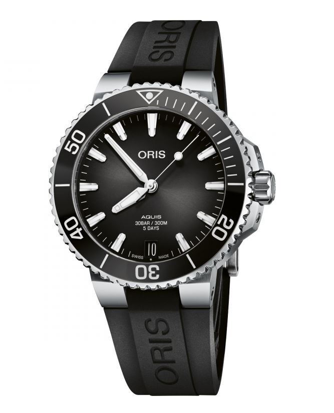 Oris Aquis Date Calibre 400 Schwarz Ø 41.5mm