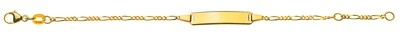Bébé Bracelet Figaro Gelbgold 750