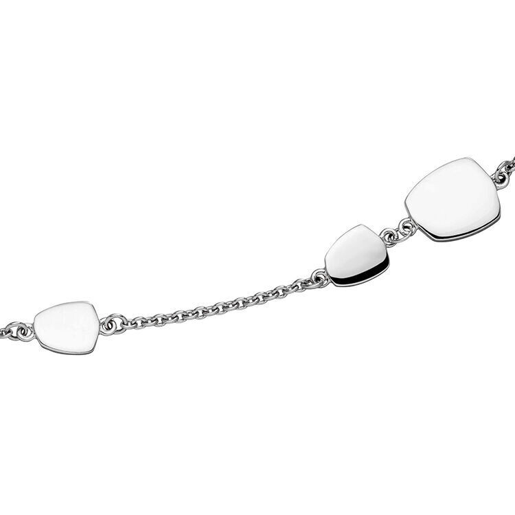 Halskette mit Plättli Silber 925