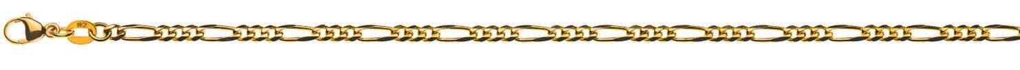 Armband Figaro 2.9mm Gelbgold 750