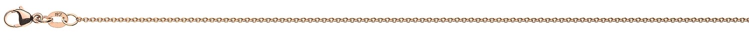 Halskette Rundanker 1,3mm Rotgold 750