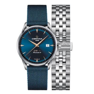 Certina DS 1 Powermatic 80 Set Blau Certina DS 1 Powermatic 80 Set Blau