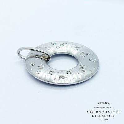 Anhänger Weissgold 750 STERNENHIMMEL