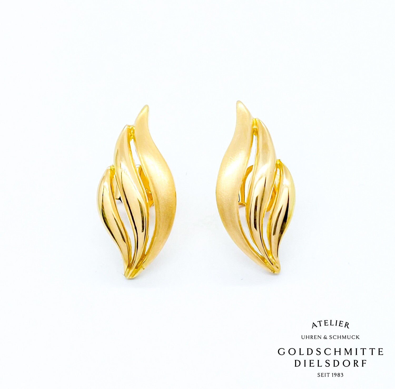 Ohrstecker Gelbgold 750