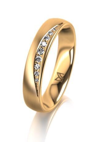 Trauring MEISTER PHANTASTICS Gelbgold 750